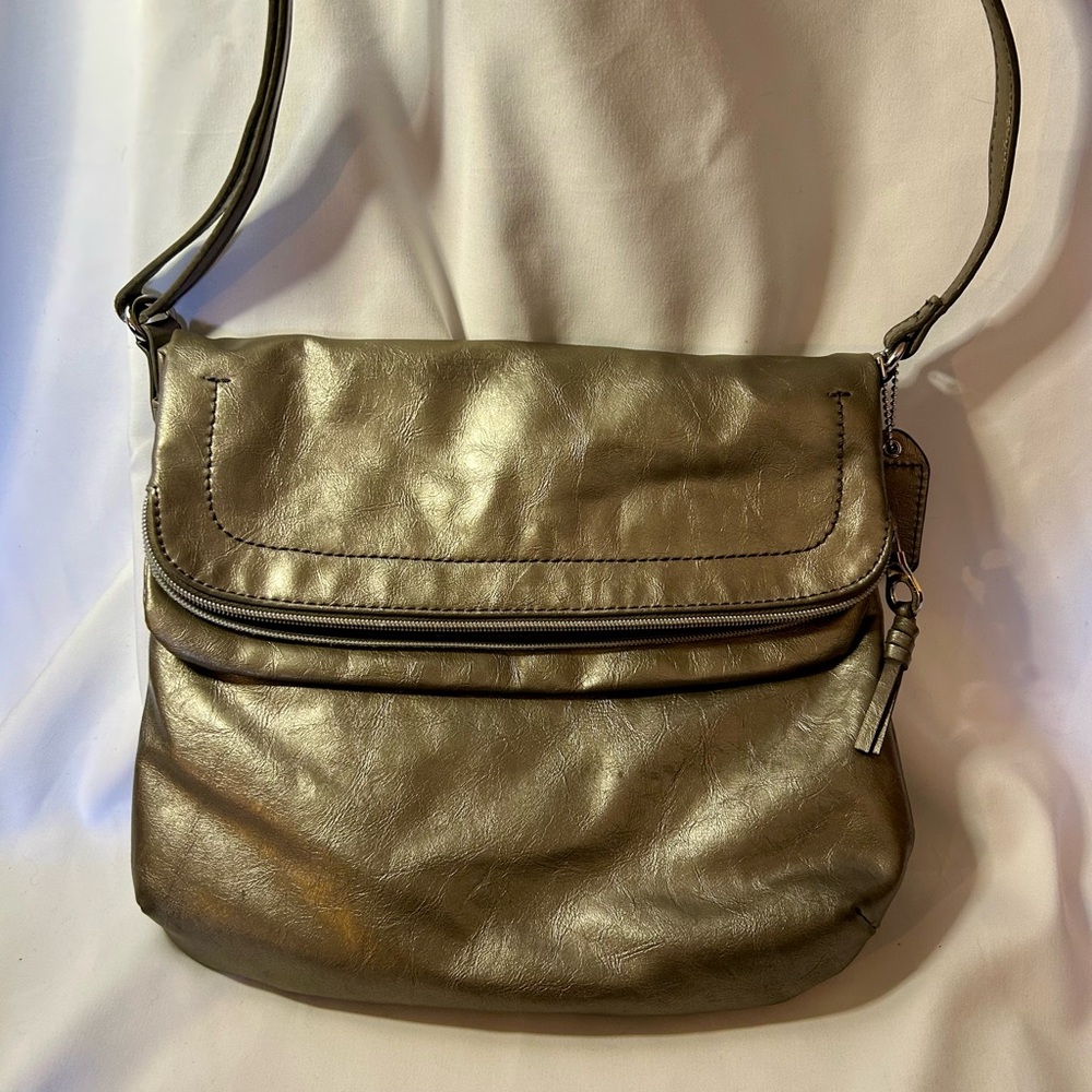 Relic Metallic Crossbody Bag